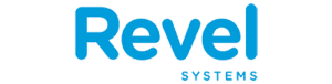 Revel Systems POS logo in blue