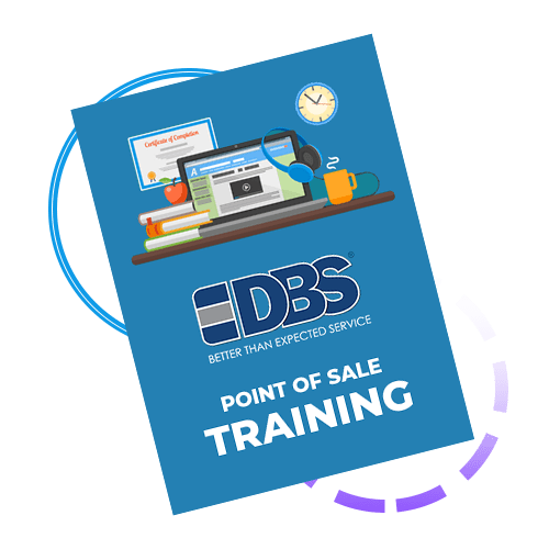 DBS point of sale training manual cover