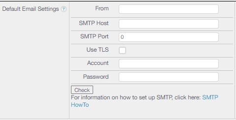 SMTP Settings - Shift Schedule - Revel Systems Management Console Access