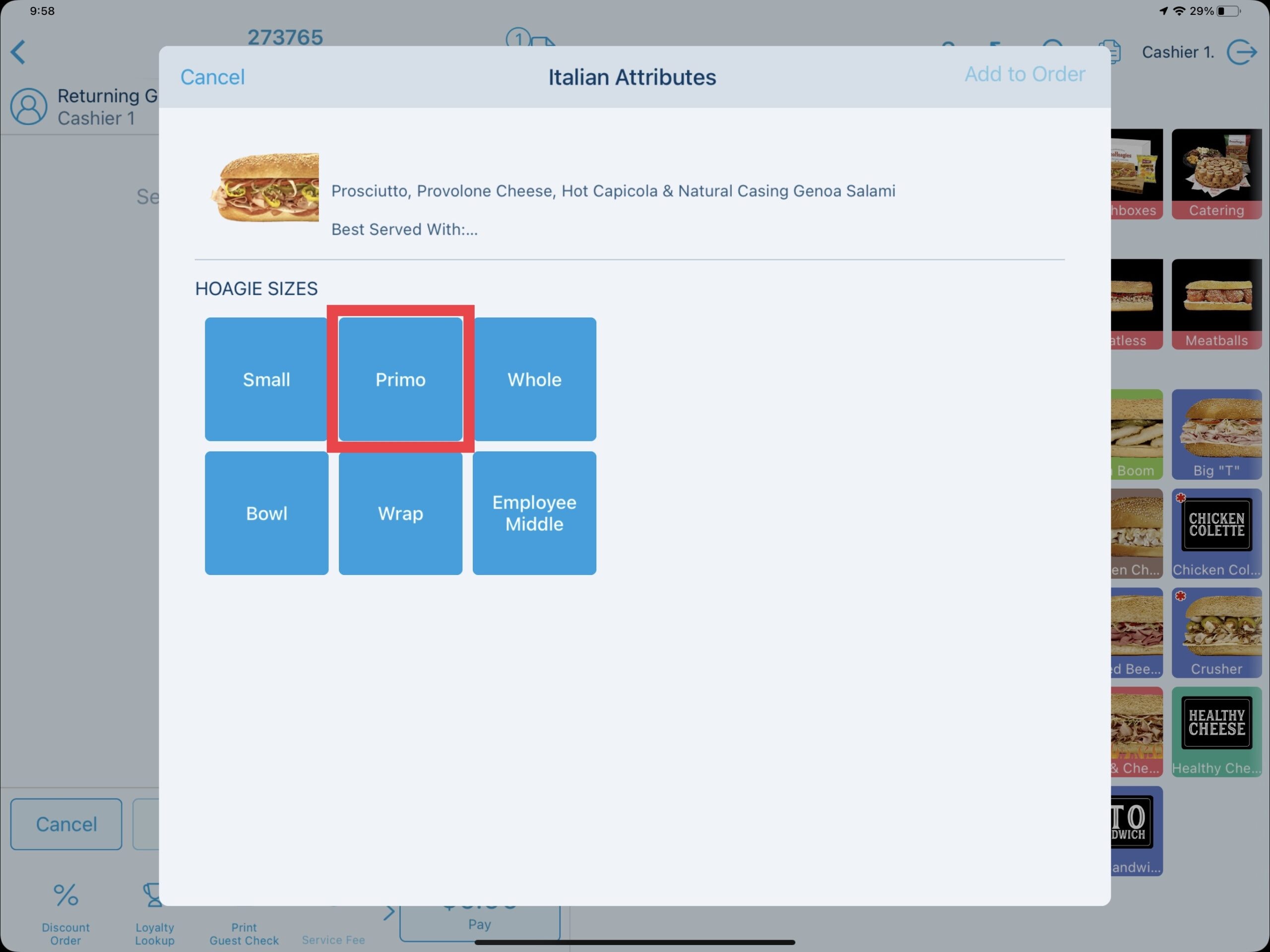 Product Attributes, Weights & Sizes - Ordering Products with Revel Systems