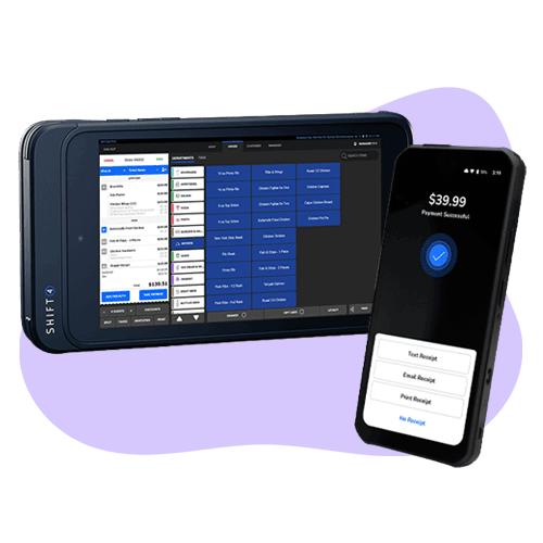 Modern POS system with touchscreen and mobile payment integration for retail and hospitality businesses.