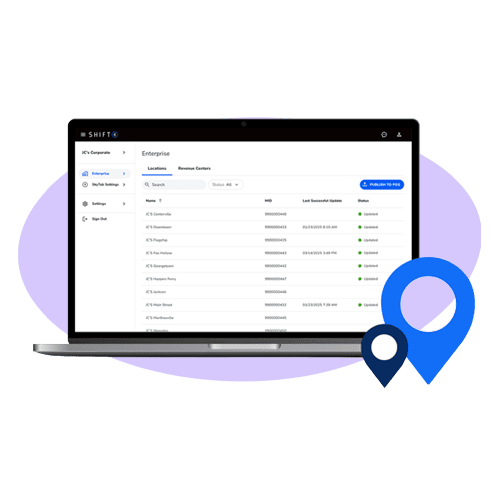 Advanced restaurant POS system with multi-location enterprise management.