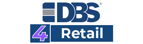 DBS4POS retail point of sale system logo for business solutions.