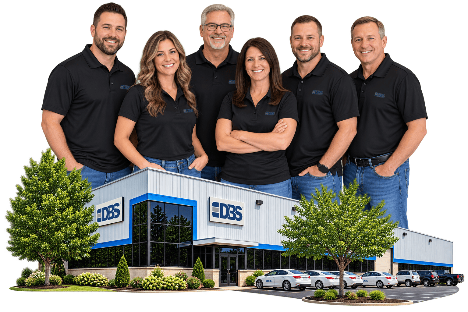 DBS Employees & DBS New Castle Delaware Office Headquarters